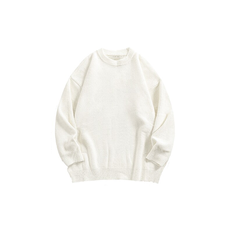 MD8812-CG-BRP42加厚款两翻领加厚毛衣慵懒风男针织衫高领线衫，男装针织衫/毛衣，星座510A-3