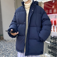 连帽棉衣男士冬季加绒加厚休闲外套面包服棉袄M02P75特批，男装棉衣，电商A157