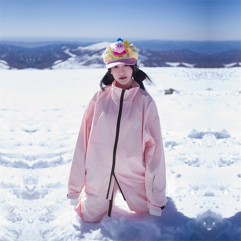 日常防风防水单双滑板滑雪服情侣滑雪服衣裤套装TZ032-P210控318,男装休闲套装,电商A001