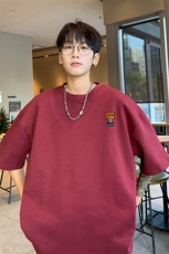 量大优供视频230g重磅纯棉短袖T恤男NT173-特P19控38，男装T恤，电商B367