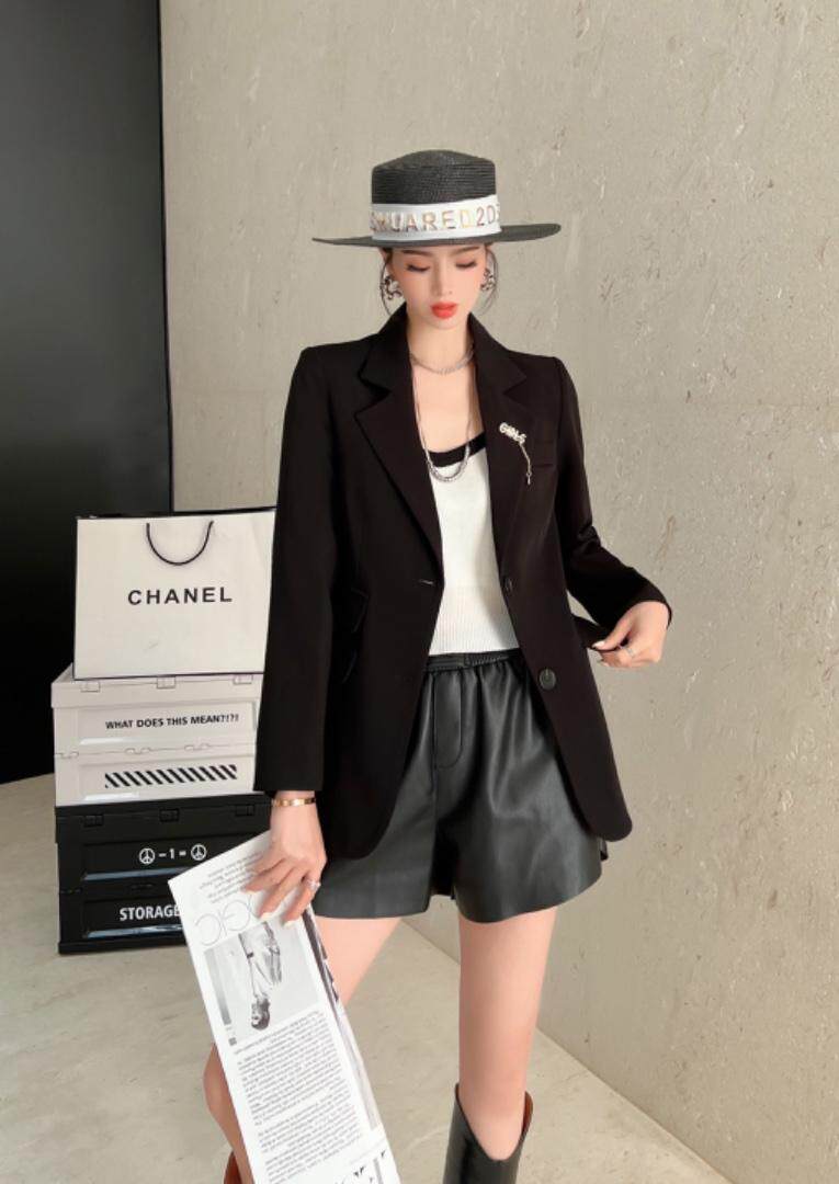 春装新款多色百搭休闲西装外套，女装西装，万人美