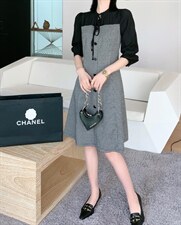 秋装新款连衣裙，女装连衣裙，艾伊贝雪