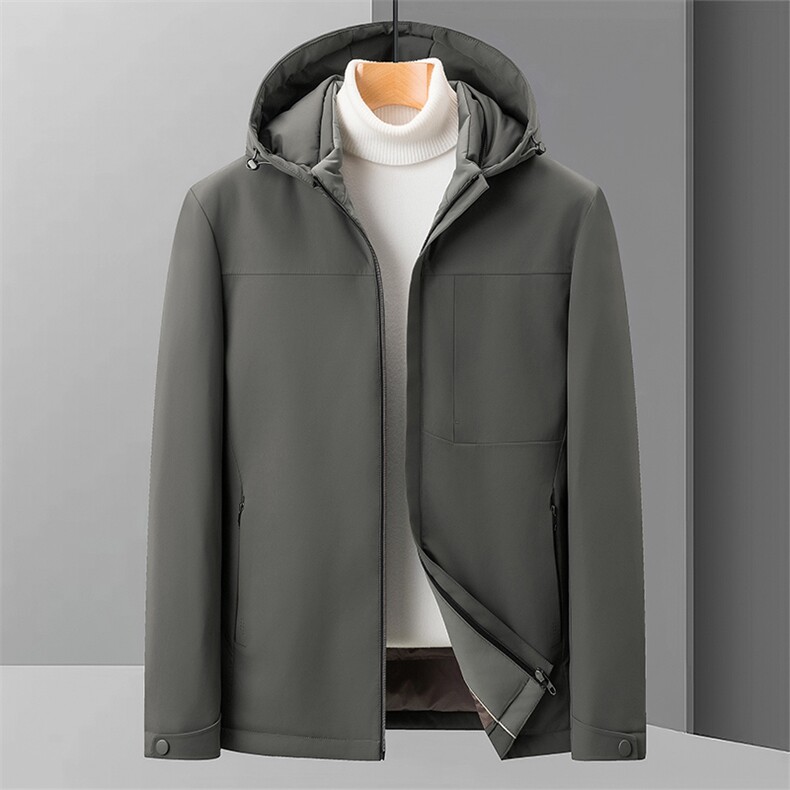 V3121钱塘2020-3冬季厚款新款商务休闲中年男士90鸭绒羽绒服P198,男装羽绒服,钱塘207-3