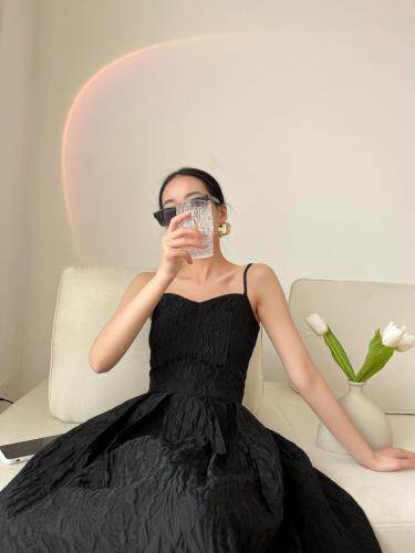 【新款上新】现货提花吊带两件套，女装背心吊带，LION&CAT(2F)