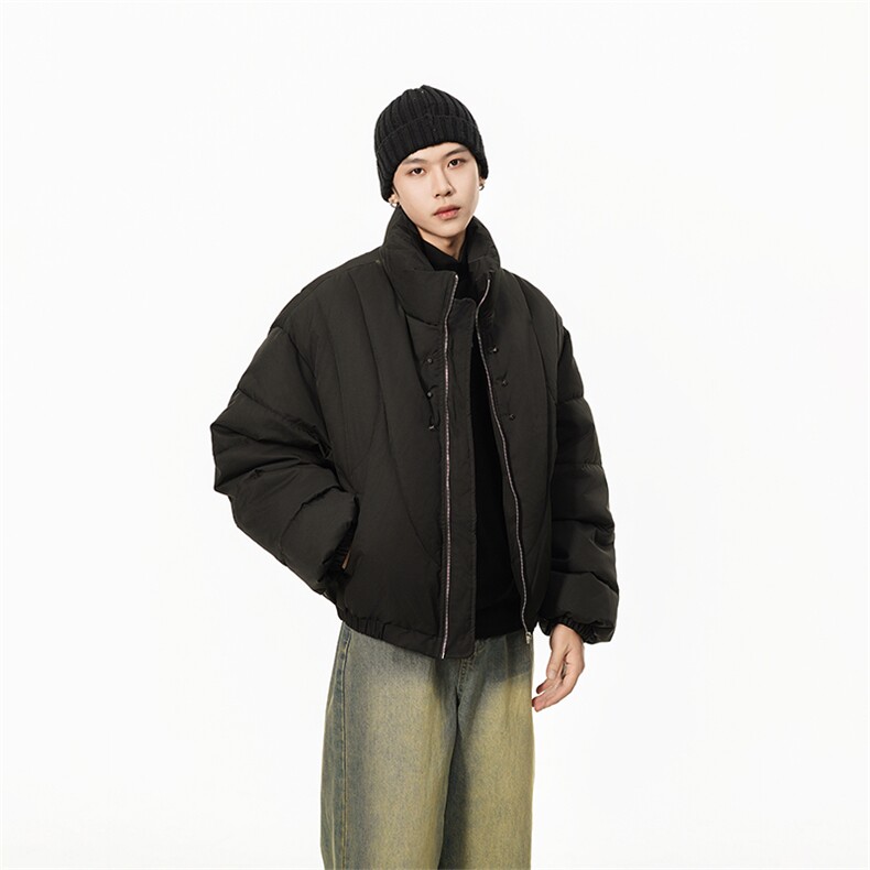 特P100无差价长袖百搭潮流棉衣外套-HY8337无影墙，男装棉衣，电商A003