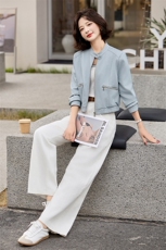 现货【大BAO款主推引流款】2025春款海宁休闲宽松洋气皮夹克女，女装皮衣，跑量工厂店