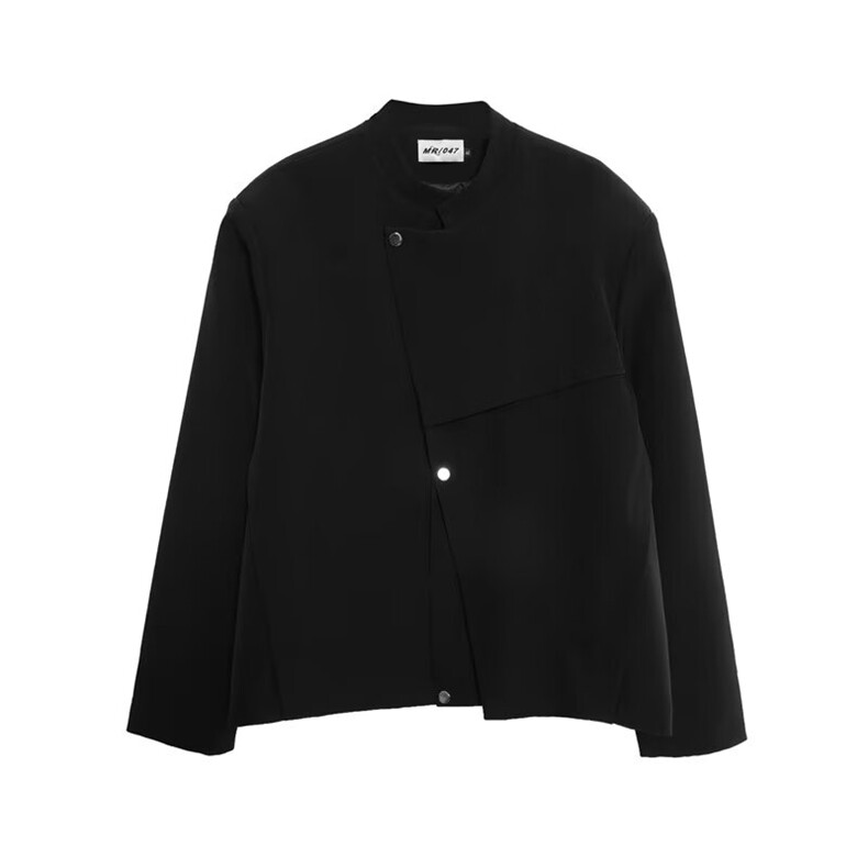 新中式西服男宽松百搭帅气韩版潮流2025夏季ins外套W6551-P68,男装西服,星座412-1