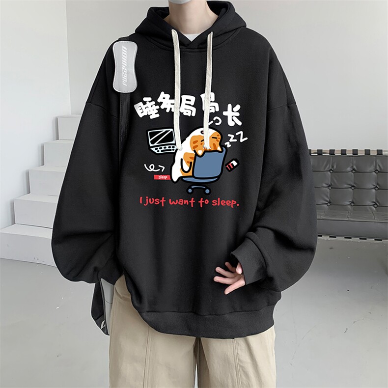 连帽卫衣男大码胖子帽衫大号运动服WY2447-P35,男装卫衣,电商A040