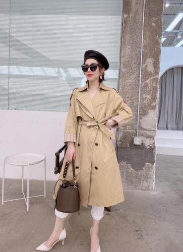 秋装时尚轻奢风衣，女装风衣，穿名堂(7F)