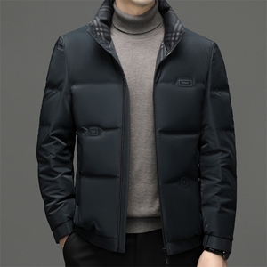 CG72802钱塘2020-2冬季厚款百搭立领中年男士商务休闲羽绒服P220图片