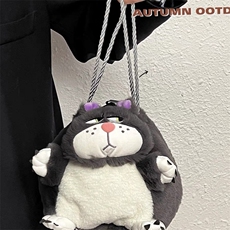 多米毛绒玩具厂 路西法猫