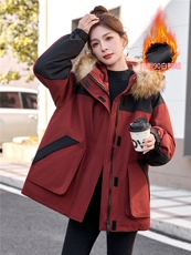 2025年冬季90白鸭绒羽绒服，女装羽绒服，艾尚靓装