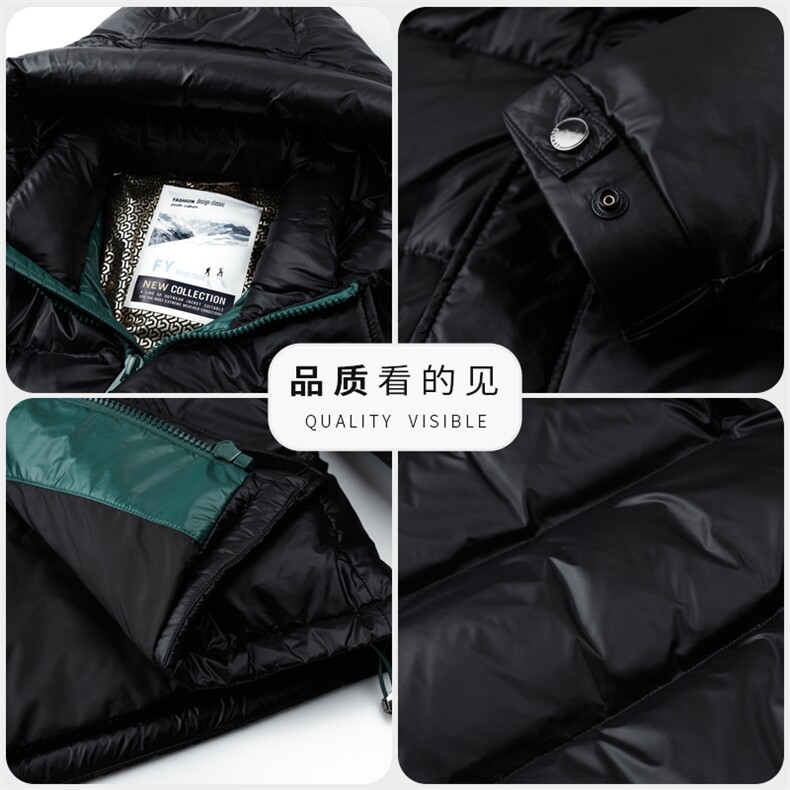 羽绒服RR-YR2330充绒量202g必上！黑金-红金主推90高标绒子,男装羽绒服,钱塘207-1