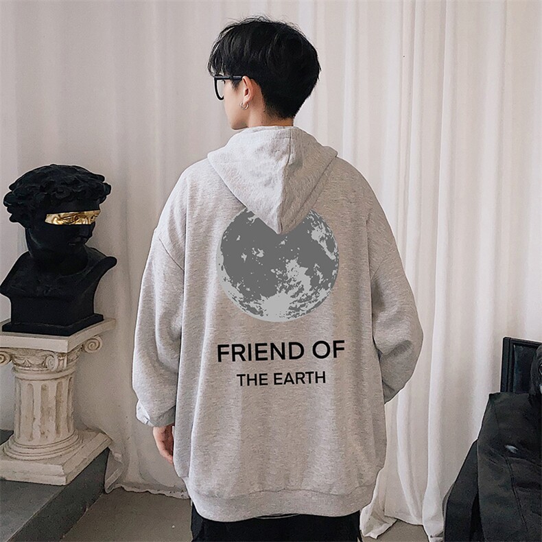 KS21254-P38连帽开衫卫衣男运动外套大码班服,男装卫衣,电商A040