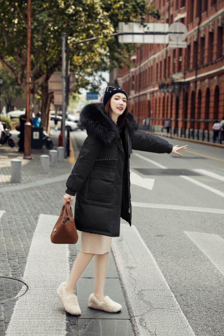 90绒羽绒服，女装羽绒服，卡西姆