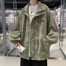 F35-P58美式复古设计感宽松休闲夹克2024新款潮牌灯芯绒外套男，男装夹克，星座512-6