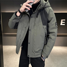 M-4XLB3533713P245军绿军绿可拆脱羽绒内胆男士冲锋衣，男装夹克，电商B353