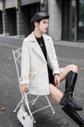 欧美时尚气质冬新款，女装，圣姿源