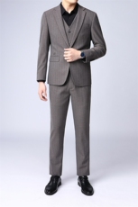 GDN5168四季款新款男士礼服西装修身商务休闲男装西服三件套装，男装西服套装，电商B360