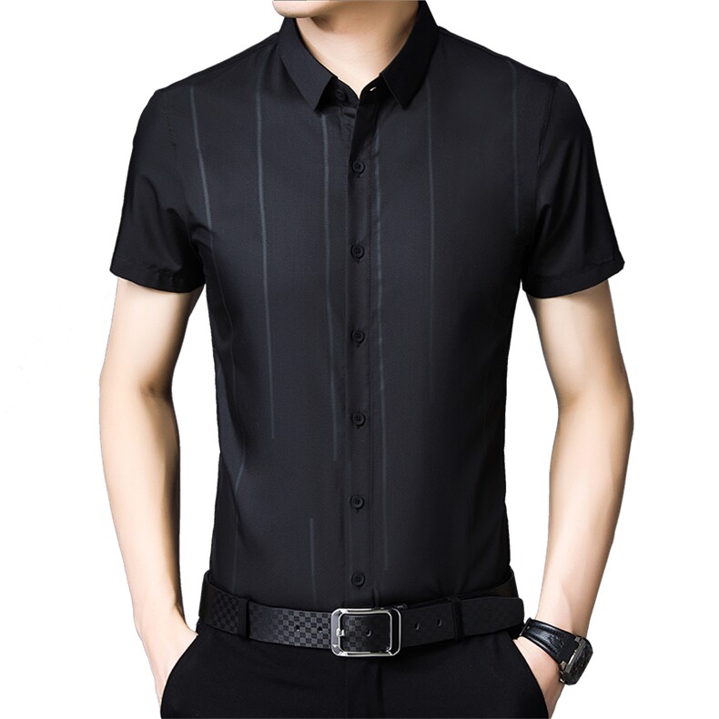 AD2853钱塘2020-3夏季短袖精品衬衫P60,男装衬衫,钱塘207-3