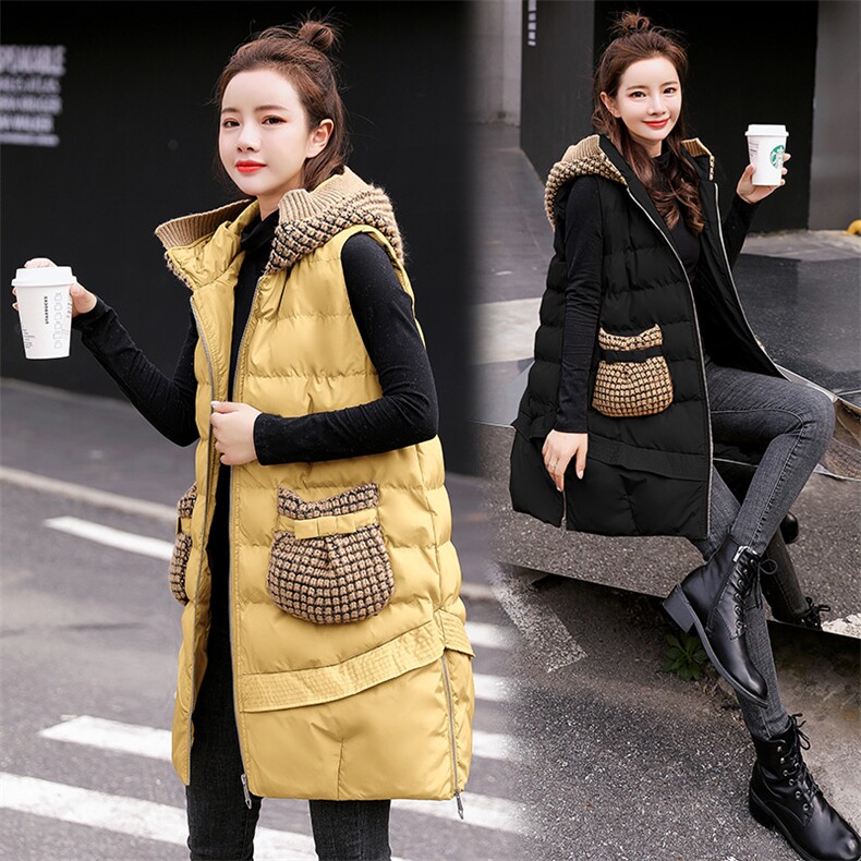 个性纯色百搭显瘦减龄优雅气质时尚潮流2024秋冬新款马夹，女装马夹，依如秀(原杭风阁)