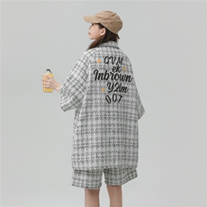 1小香风印花大码M-5XLDCS9019P45DK8797P40套装DTZ9029P85，男装休闲套装，星座226-2