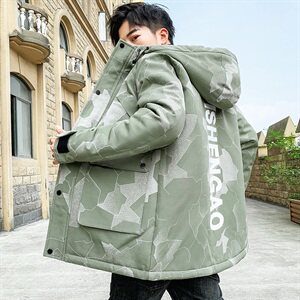 男士休闲连帽加厚保暖棉衣外套棉服棉袄冬季防寒开衫男装M993图片