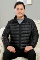 主推男士中老年90绒轻薄羽绒服外套男款秋冬休闲羽绒轻便外套，男装羽绒服，钱塘723