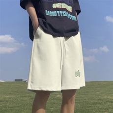 美式高街潮流休闲沙滩裤男短裤男夏季新款运动五分裤K7076-P22，男装休闲裤，星座512-4