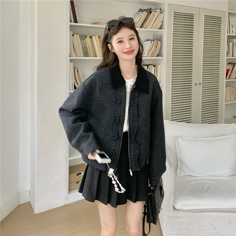 春装新款短款外套韩系2C153-8921-P165K248,女装短外套,2C153