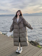 现货25年冬装数据流量新款90绒磁吸扣羽绒服女182-9168P345K499，女装羽绒服，浙宝182A