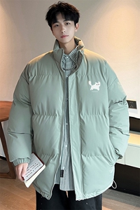 已注册美式抖音直播高品质男宽松面包服羽绒棉外套棉衣M1052P90图片