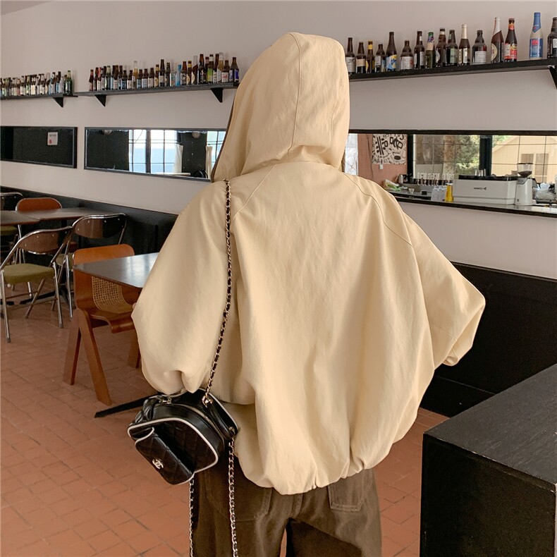 【新品】【有货】2026春季连帽皮衣C5805P195K318,女装皮衣,2D113