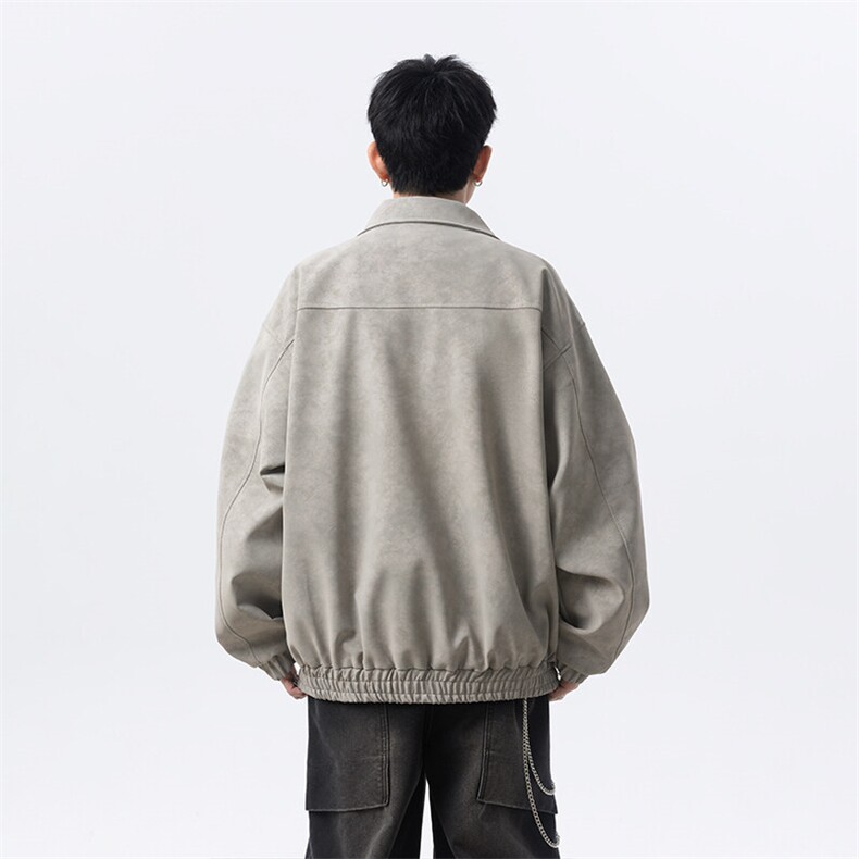 扎染结构皮夹克外套男cp135-特p70,男装夹克,电商B371