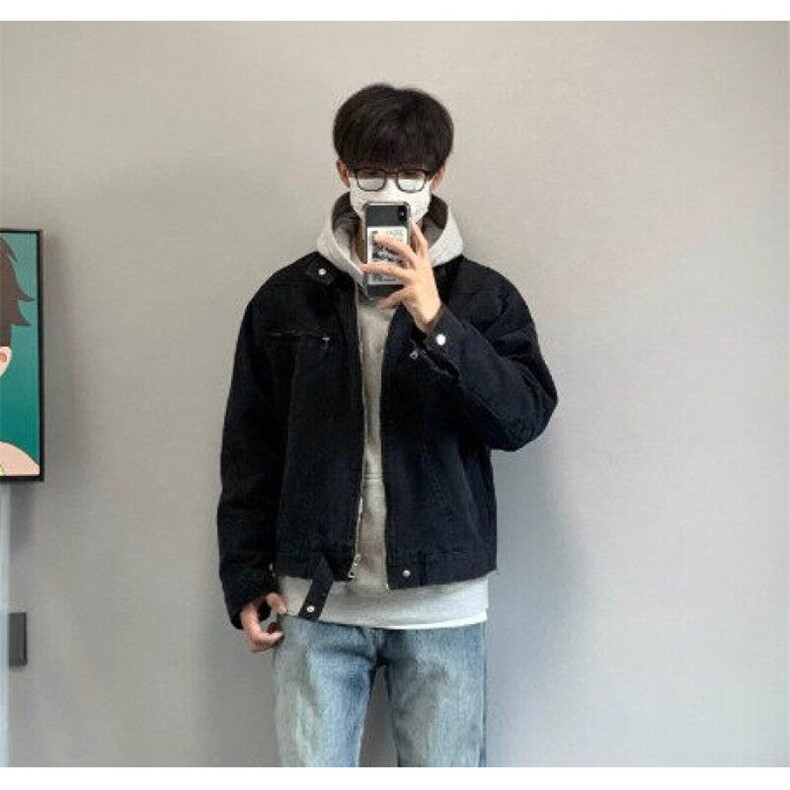 夹克外套男新款男士时尚套装一套搭配牛仔裤帅气衣服男装J88674,男装夹克,星座1116A（原606A-3）