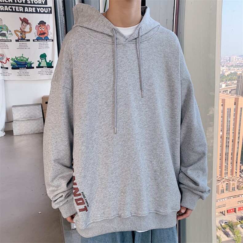 WY2102-P40加绒-P45纯棉连帽卫衣男大码运动帽衫宽松薄外套男,男装卫衣,电商A040
