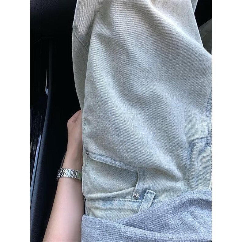 2024美式牛仔裤男款直筒长裤潮N935P53,男装牛仔裤,星座1116-2