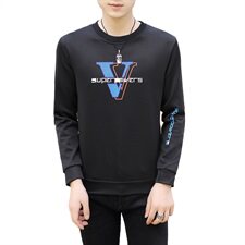 大货已备春季跑量款长袖T恤圆领韩版潮流男卫衣A112-W2730-P16，男装卫衣，星座1206（原A206）