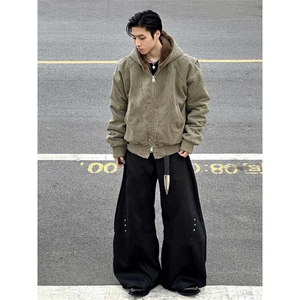 现货！做旧绿座山雕加绒加厚夹克棉服 1005-CHYWT08-P128图片
