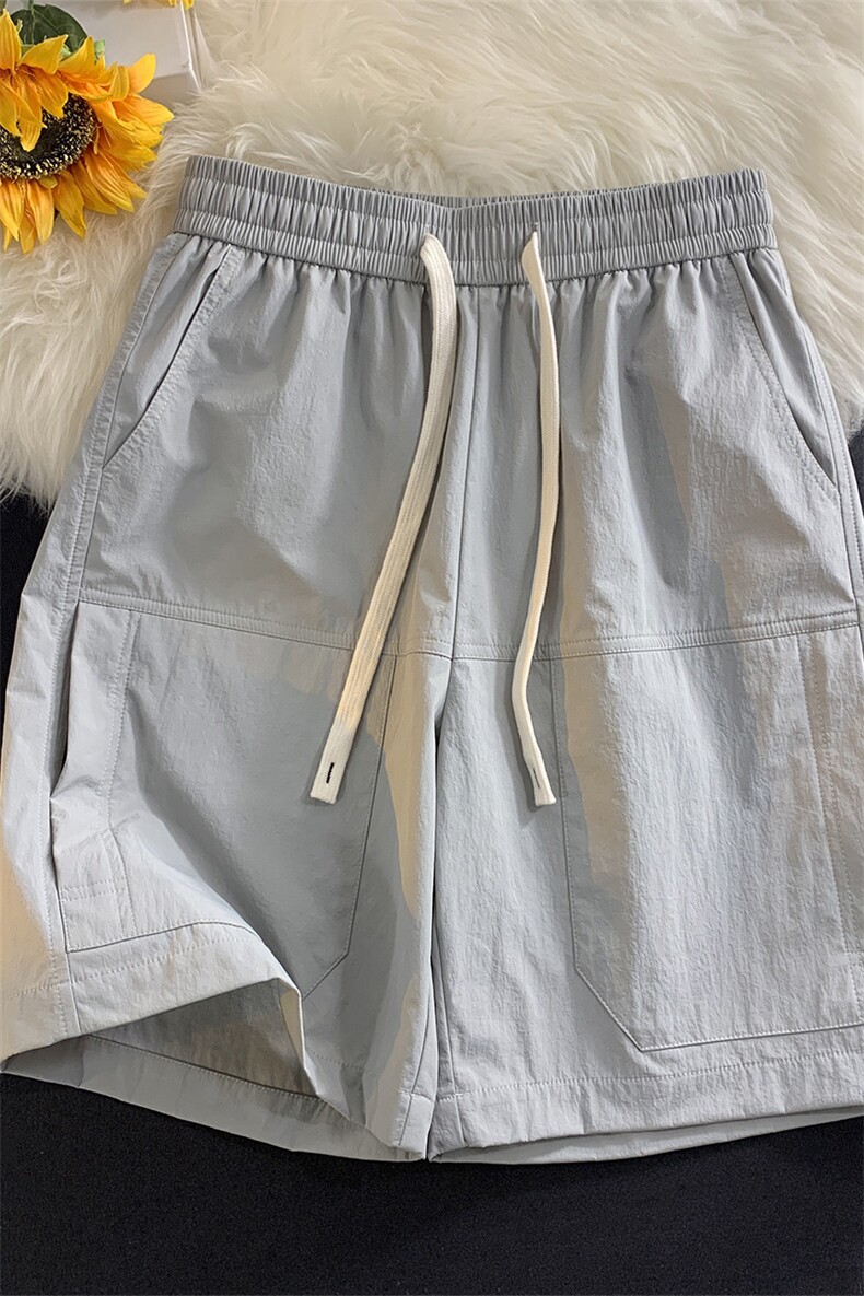 夏季潮流二次开发休闲短裤潮流宽松五分裤A161-D9201-P35,男装休闲裤,电商A161