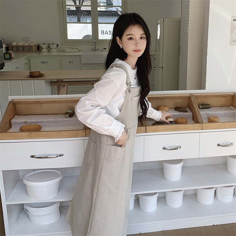 【现货】时尚套装女2025春季新款女装洋气两件套背带裙套裙,女装套装/套裙,慧尚2-185