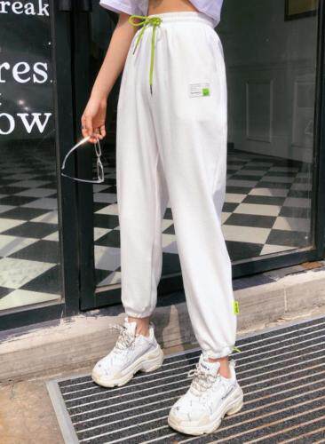 针织卫裤，女装休闲裤，研秀