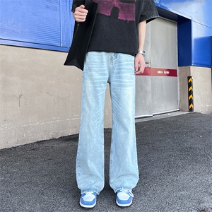 高品质外景蓝冰色猫须裤610A-1-YK876-P58图片