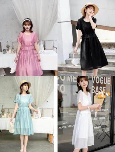 冰丝面料柔软，女装，英利伊人