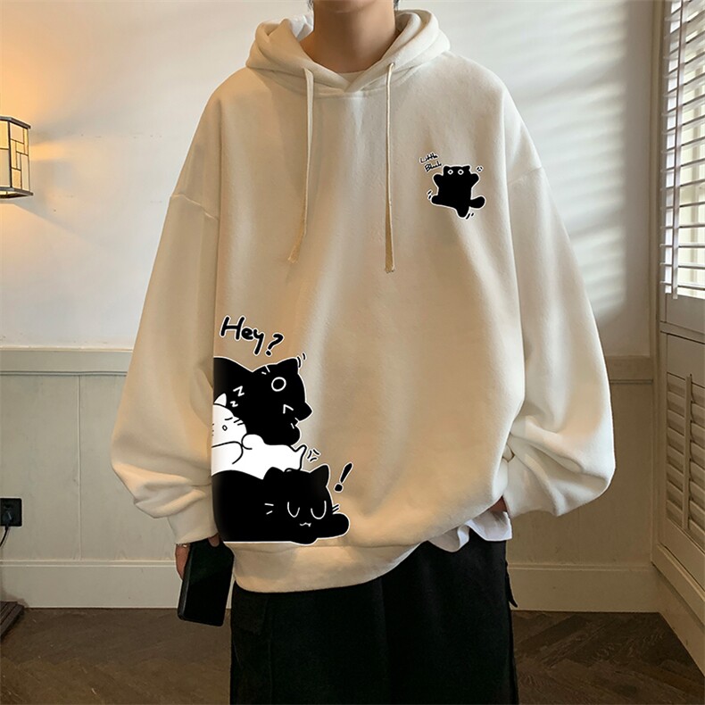 连帽卫衣男大码胖子帽衫大号运动服WY2462-P35,男装卫衣,电商A040