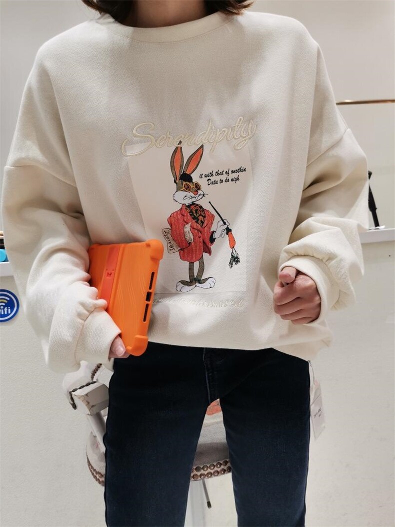 兔八哥圆领，女装，新雅行-1