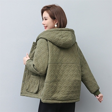 时尚百搭女士棉服外套宽松显瘦短款加厚保暖上衣冬季必备单品，女装棉衣/棉服，叶笙衣