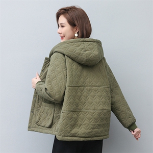 时尚百搭女士棉服外套 宽松显瘦短款加厚保暖上衣 冬季必备单品图片
