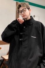 重磅！麂皮绒复合夹克飞机扣外套XH43-特P60控价：108，男装夹克，电商B367