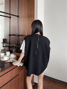 韩版马甲图片